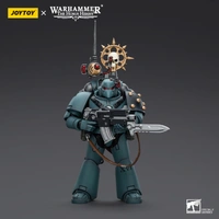 Joy Toy Warhammer Collectibles: 1/18 Scale Sons of Horus MKVI Tactical Squad Legionary with Legion Vexilla