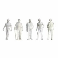 JTT Scenery 1/4" Male Figures 5pk