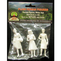 JTT Scenery 1/2" Female Figures 3pk