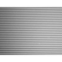 JTT HO Corrugated Siding 7.5"x12" 2pk Plastic Sheet 