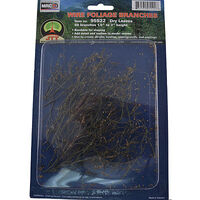JTT Dry Leaves Wire Foliage Branches 60 Pack (1-1/2 - 3'')