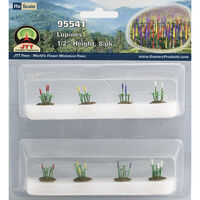 JTT HO Lupines 1/2"h 8pkt