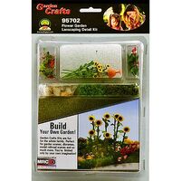 JTT HO Flower Garden Landscaping Detail Kit