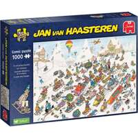 Jumbo 1000pc Jan Van Haasteren All Going Downhill Jigsaw Puzzle