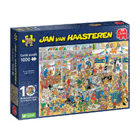 Jumbo 1000pc Jan Van Haasteren 10th Anniversary Jigsaw Puzzle