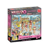 Jumbo Wasgij? Destiny Retro #9 Super Models 1000pc Jigsaw Puzzle