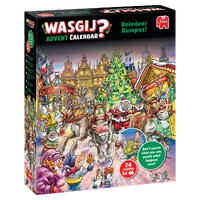 Holdson Wasgij? Advent Calender Reindeer Rumpus 24x54pcs Jigsaw Puzzle