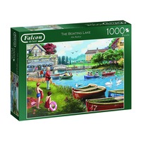 Jumbo 1000pc The Boating Lake Jigsaw Puzzle