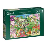 Jumbo 500pc Summer Guarden Birds Jigsaw Puzzle