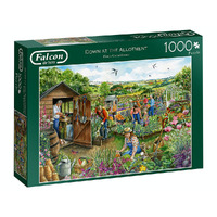 Jumbo 1000pc Down At The Allotment Jigsaw Puzzle