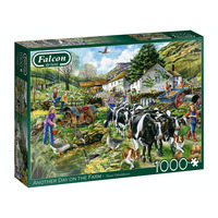 Jumbo 1000pc Another Day On The Farm Jigsaw Puzzle