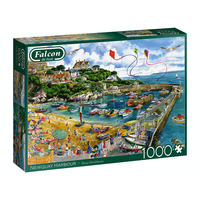 Jumbo 1000pc Newquay Harbour Jigsaw Puzzle