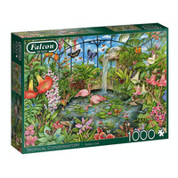 Jumbo 1000pc Tropical Conservatory Jigsaw Puzzle