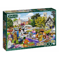 Jumbo 500pc Village Church Sale Jigsaw Puzzle