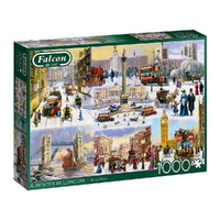 Jumbo 1000pc A Winter In London Jigsaw Puzzle