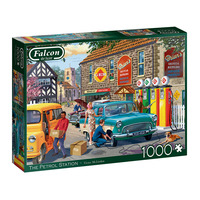 Jumbo 1000pc The Petrol Station Jigsaw Puzzle