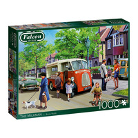 Jumbo 1000pc The Milkman Jigsaw Puzzle