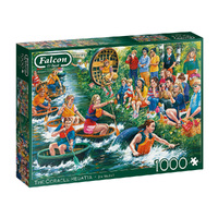 Jumbo 1000pc The Coracle Regatta Jigsaw Puzzle