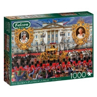 Falcon De Luxe 1000pc The Queen's Jubilee Jigsaw Puzzle