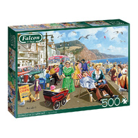 Jumbo 500pc Sidmouth Seafront Jigsaw Puzzle