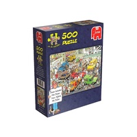 Jumbo 500pc Car Respraying Shop Puzzle - Jan Van Haastere JUM17281