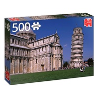 Jumbo 500pc Tower Of Pisa Jigsaw Puzzle