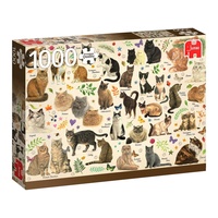 Jumbo 1000pc Cats Poster