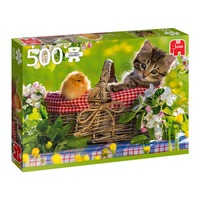 Jumbo 500pc Ready For A Picnic Jigsaw Puzzle