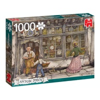 Jumbo 1000pc The Clock Shop, Pieck Jigsaw Puzzle