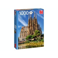 Jumbo 1000pc Sagrada Familia Barcelona Jigsaw Puzzle
