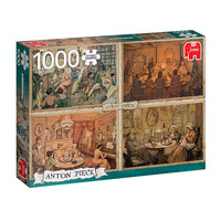 Jumbo 1000pc Anton Pieck Living Room Jigsaw Puzzle