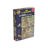 Jumbo 1000pc Safari Storm (2-in-1) JUM19001