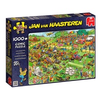 Jumbo 1000pc JVH Lawnmower Race JUM19021