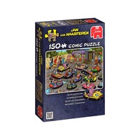 Jumbo 150pc JVH The Fair Bumper Cars Jigsaw Puzzle