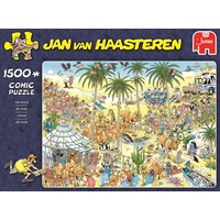 Jumbo 1500pc Jan Van Haasteren The Oasis Jigsaw Puzzle