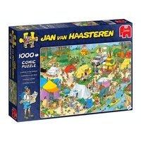 Jumbo 1000pc JVH Camping In Forest Jigsaw Puzzle