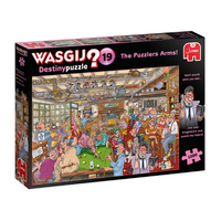 Jumbo 1000pc WASGIJ? Retro Destiny #19 The Puzzlers Arms! Jigsaw Puzzle