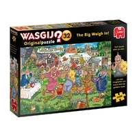 Jumbo 1000pc WASGIJ? Retro Original #32 The Big Weigh In! Jigsaw Puzzle