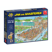 Jumbo 2000pc JVH Pool Pile-Up Jigsaw Puzzle