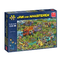 Jumbo 1500pc Jvh Food Truck Festival Jigsaw Puzzle