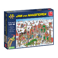 Jumbo 1000pc JVH Santa's Village Jigsaw Puzzle