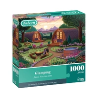 Jumbo 1000pc Glamping Jigsaw Puzzle