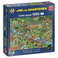 Jumbo JvH Vegetable Garden 1000pc Jigsaw Puzzle