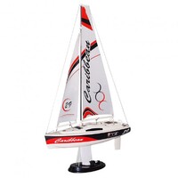 Joysway 8802 Red White Caribbean 2.4Ghz RC Sailboat Yacht (includes Transmitter & Receiver)