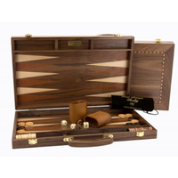 Backgammon Walnut 18in K1051DR