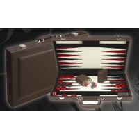 Dal Rossi Backgammon 18in with PU Leather Case