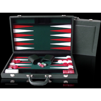 Dal Rossi Backgammon Set 15in PU Leather