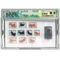 Kato 1/87 Shiba Inu Dogs (10pcs)