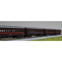 Kato N OHA 3200 4 Car Coach Train Pack