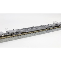 Kato N Koki 106 + 107 Bogey Flatcar without JRF Mark Unloaded  10 Car Set